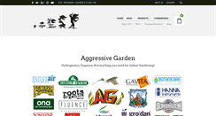 Desktop Screenshot of aggressivegarden.com