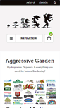 Mobile Screenshot of aggressivegarden.com